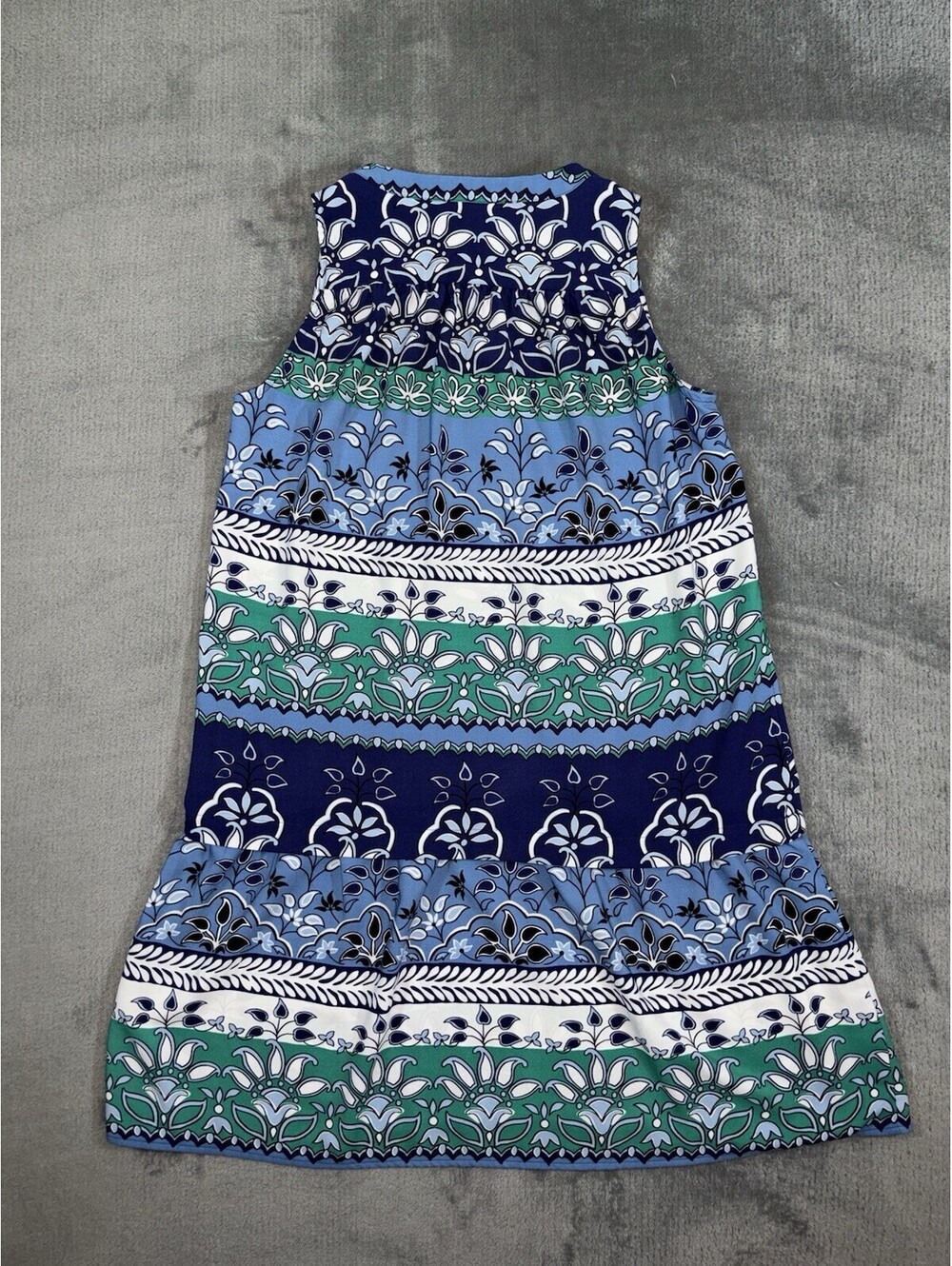 Ann Taylor LOFT Outlet Sleeveless Multi-Colored Dress Petite SP Fun Casual